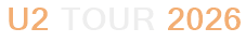 U2 Tour 2026